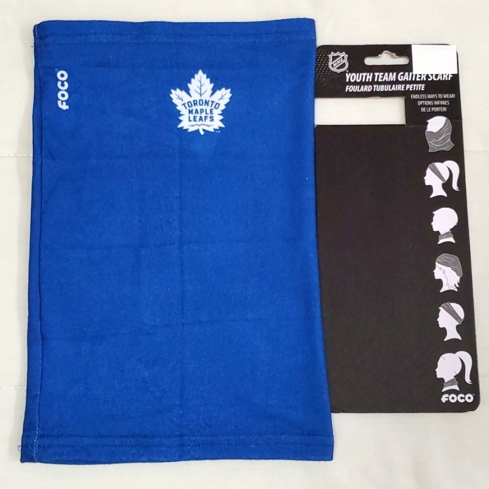 NHL Youth Team Blue Gaiter Scarf